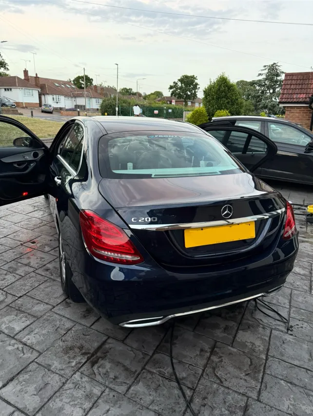 Car detailing work in progress by ZFK Detailing
